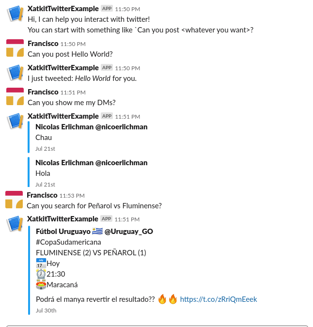 How to create a bot that searches on Twitter for you – A Slack chatbot for twitter